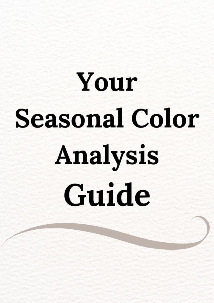 Seasonal color analysis